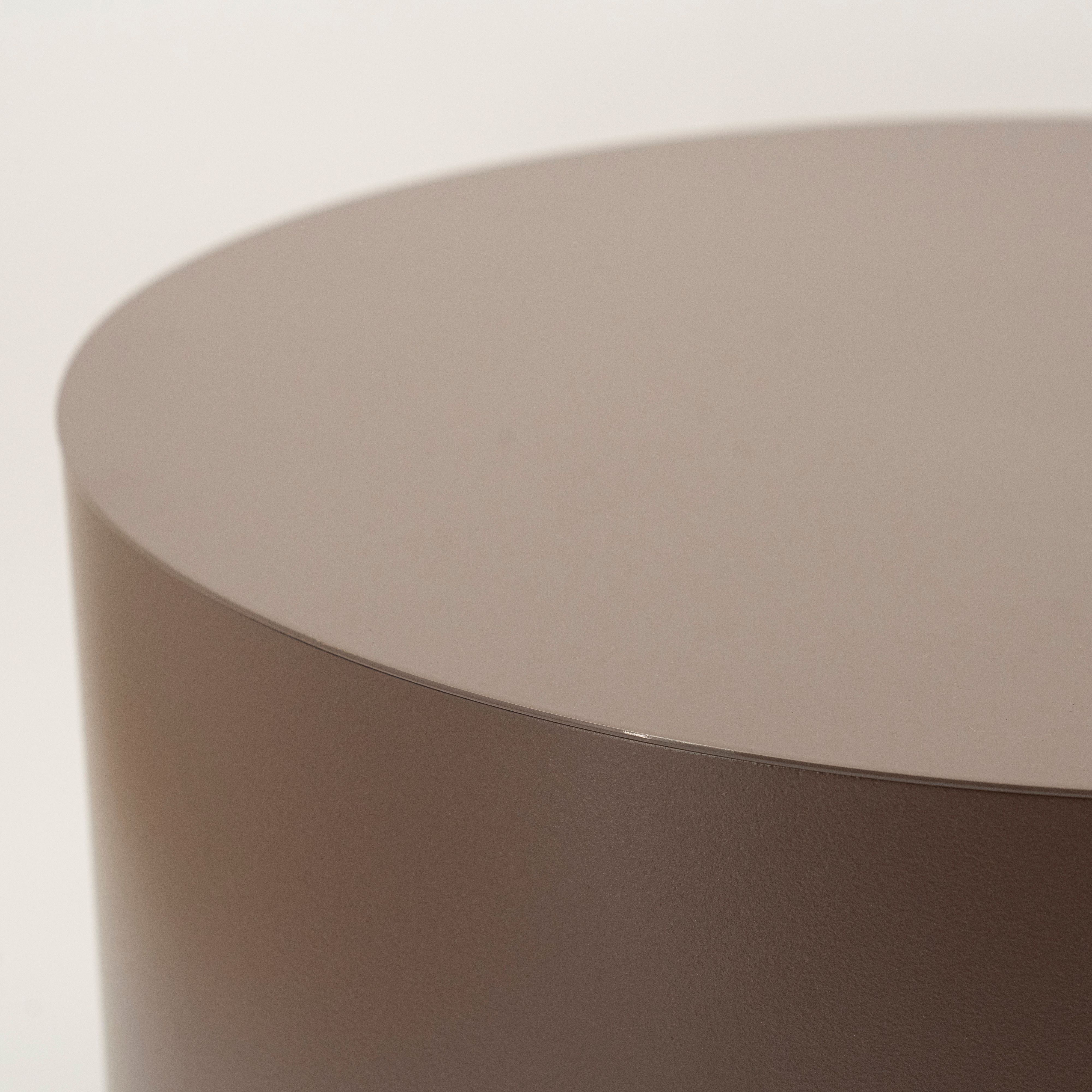Salontafel Dark Taupe 240156 Mesita ⌀60  x H35 cm