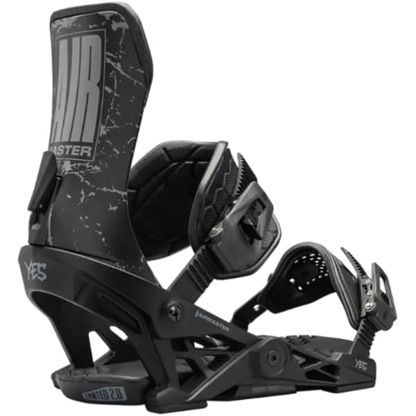 Fixation snowboard YES AIRMASTER BLACK