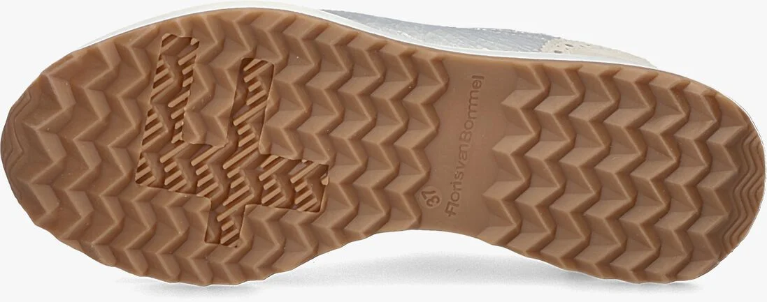 FLORIS VAN BOMMEL zilveren floris van bommel lage sneakers sfw-10109