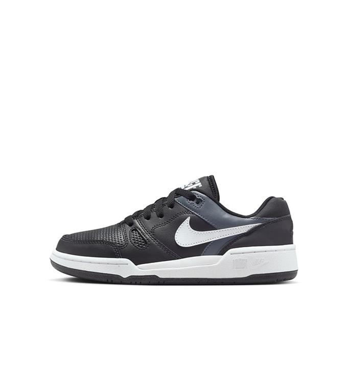 Nike Full Force Low Big Kids BLACK-WHITE-ANTHRACITE