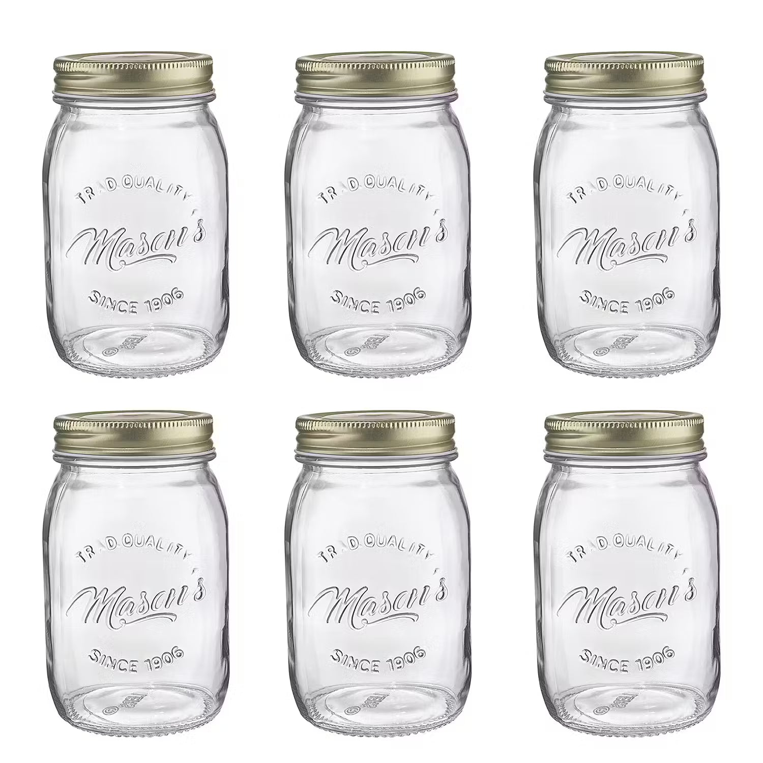 MASON'S Aufbewahrungsglas 6er-Set