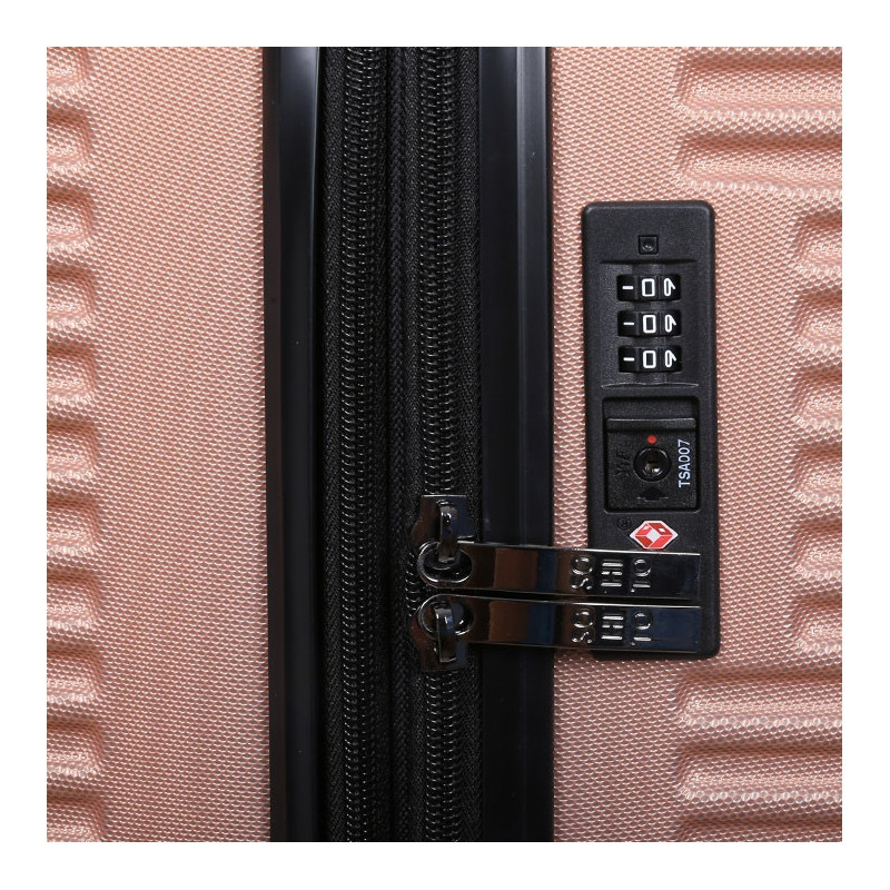 Valise rigide Takai Extensible 77 cm Rose Gold