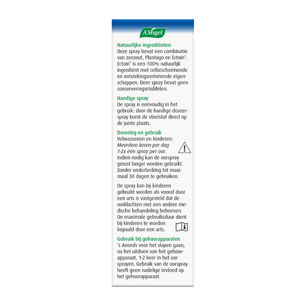 A.Vogel Oorspray Oorsmeer20 ml