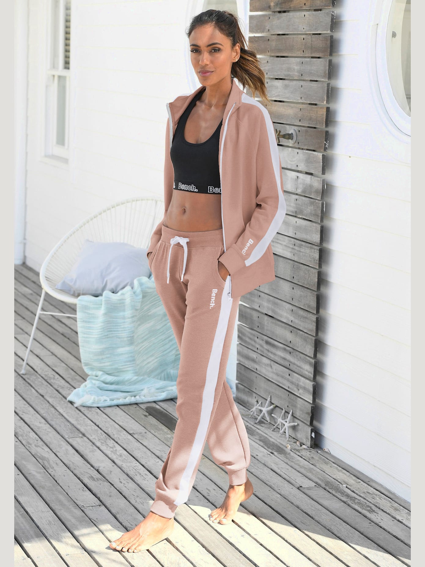 Pantalon molletonné pantalon d'intérieur sportif avec logo imprimé