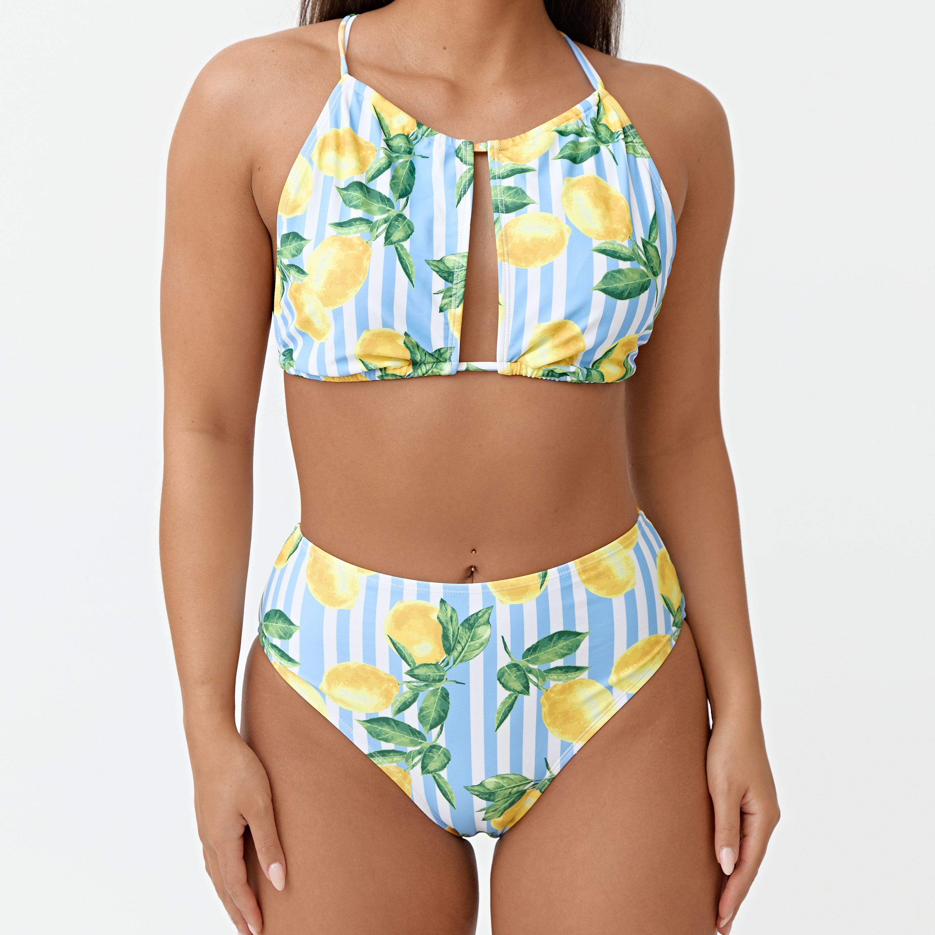 Be You Ladies High Waisted Bikini Bottoms