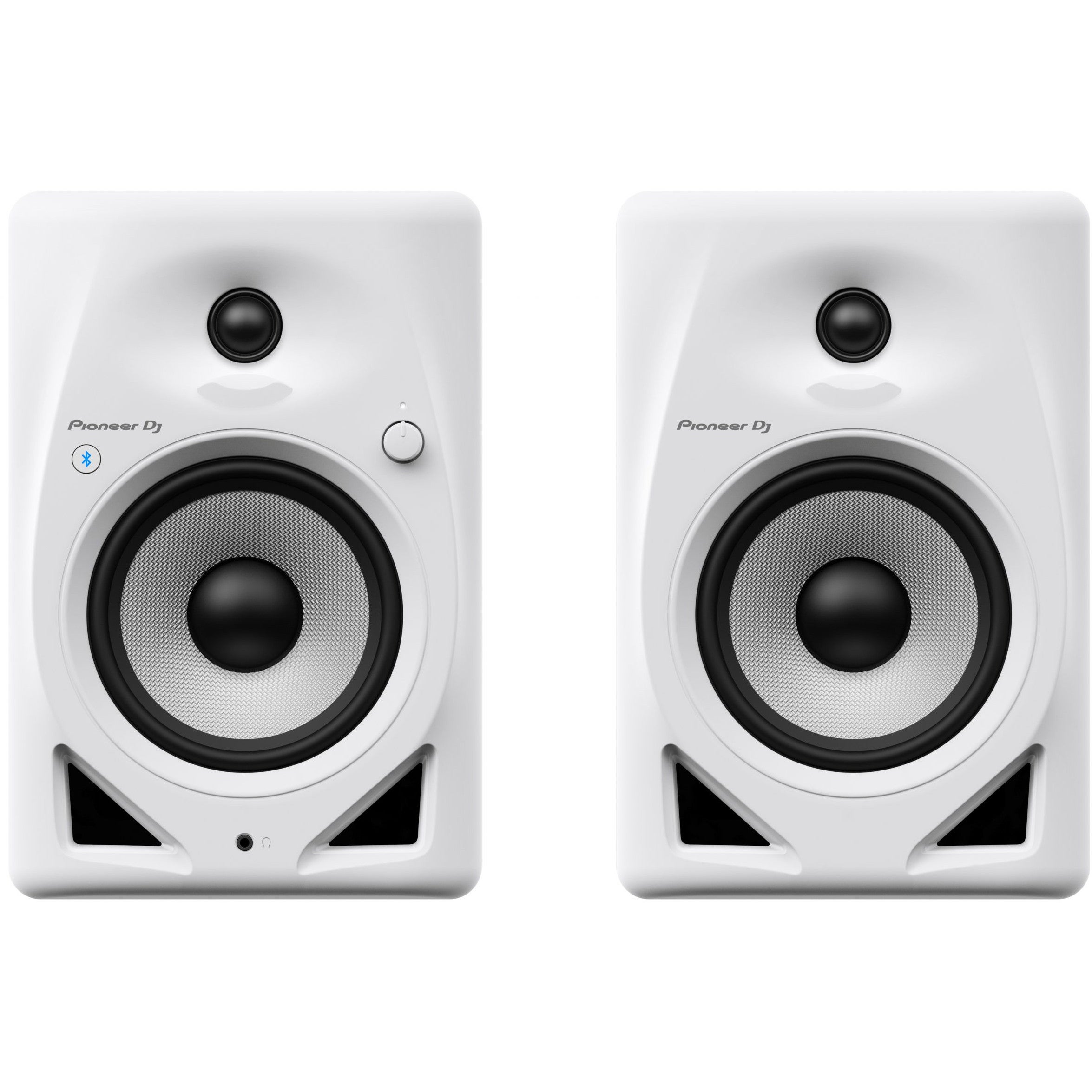 Pioneer DJ DM-50D-BT-W desktop monitorenset met Bluetooth