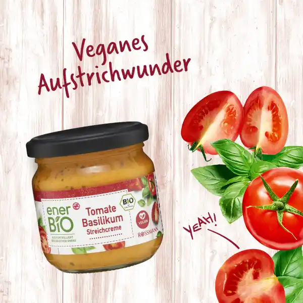 Tomate Basilikum Streichcreme