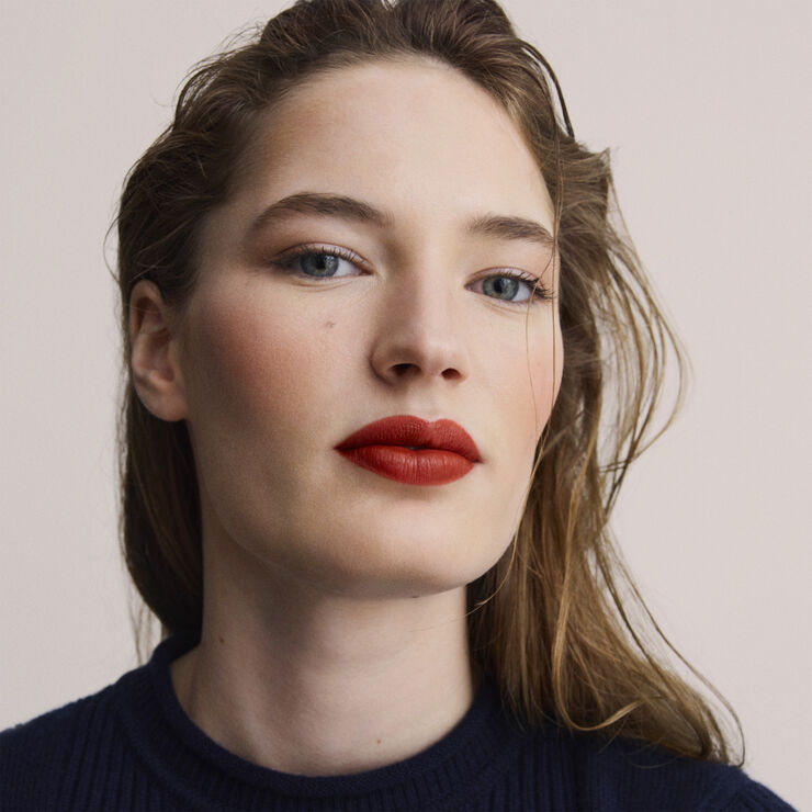 HERMÈS Rouge Hermès, satin lipstick, Rouge Érable