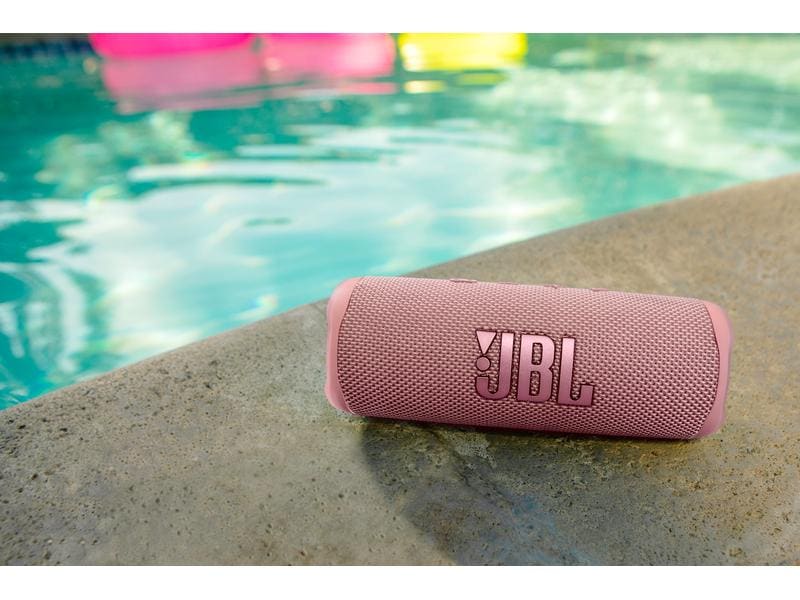 JBL Bluetooth Speaker Flip 6 Rosa, Pink Wasserdichter und kraftvoller Bluetooth Speaker