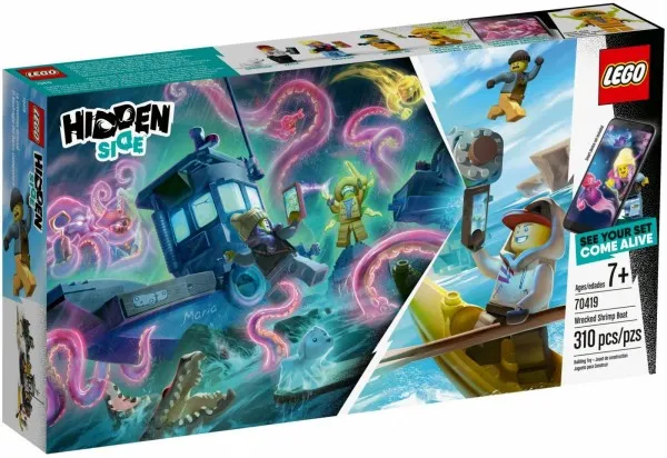LEGO Hidden Side 70419 Nødstedt rejebåd