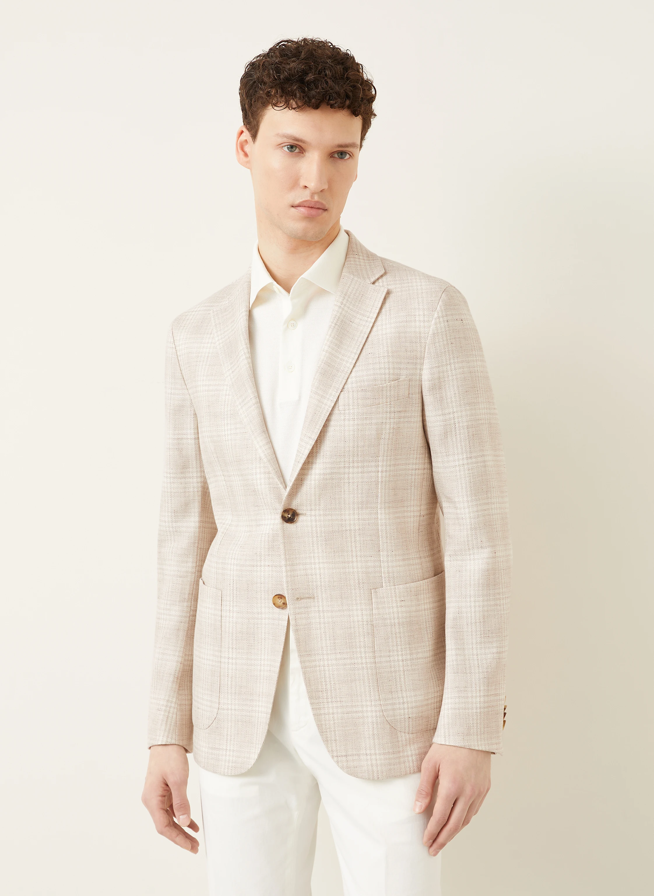 ZEGNA Sakko Extra Slim Fit mit Leinen