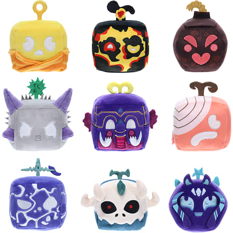 Blox Fruits 10cm Collectible Plush Blind Box