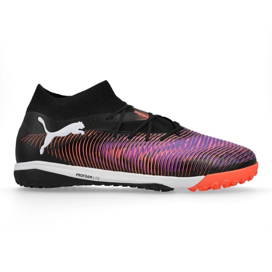 PUMA Future 8 Pro Cage TT Unlimited - Noir/Blanc/Glowing Red