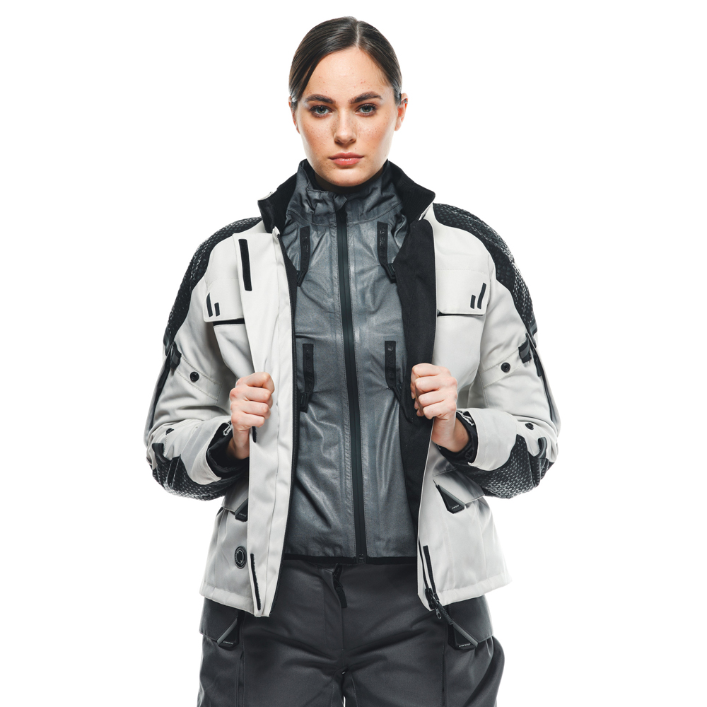 Dainese - Veste Femme Ladakh 3L D-Dry® Lady Blanc / Noir / Bleu