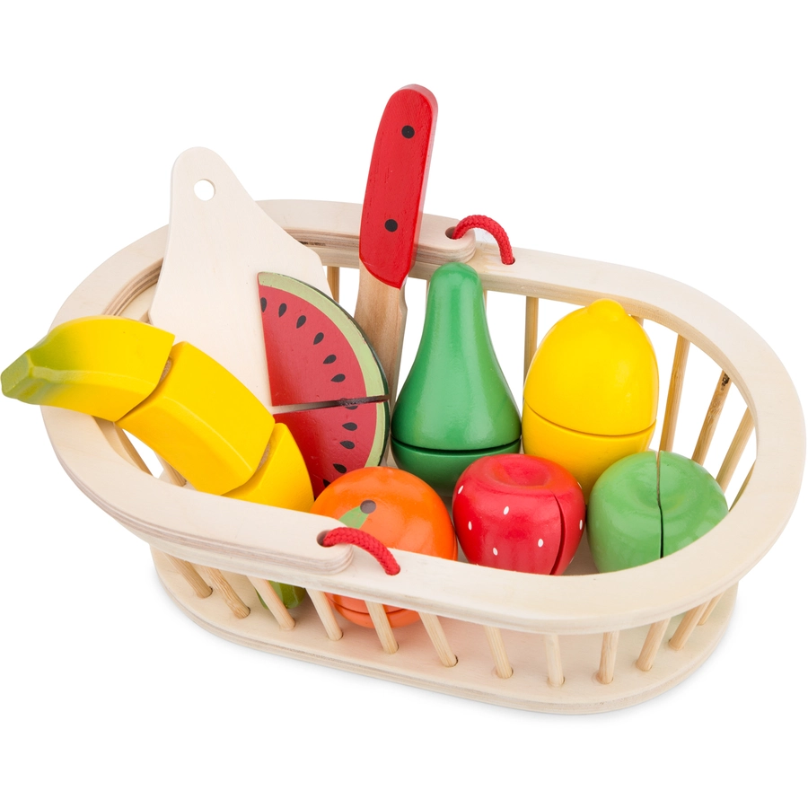 New Classic Toys Schneide-Set Obstkorb