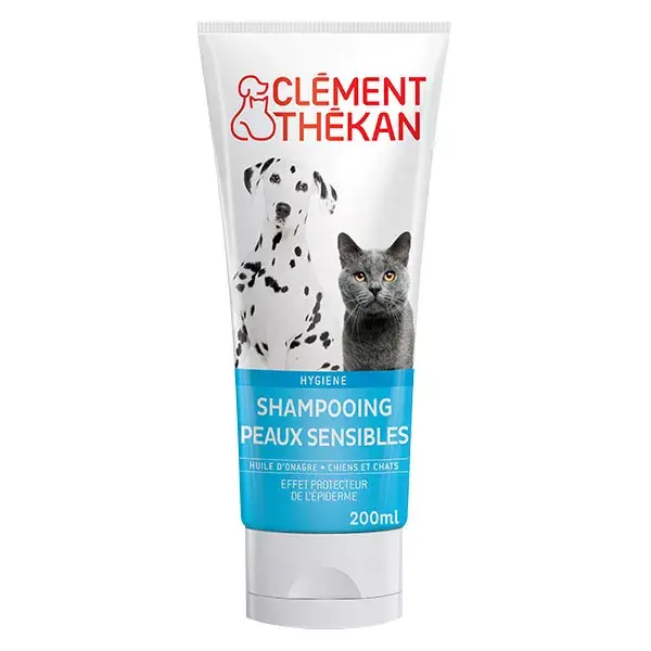 Shampoo Clement Thekan para Pele Sensível de Cães e Gatos 200ml