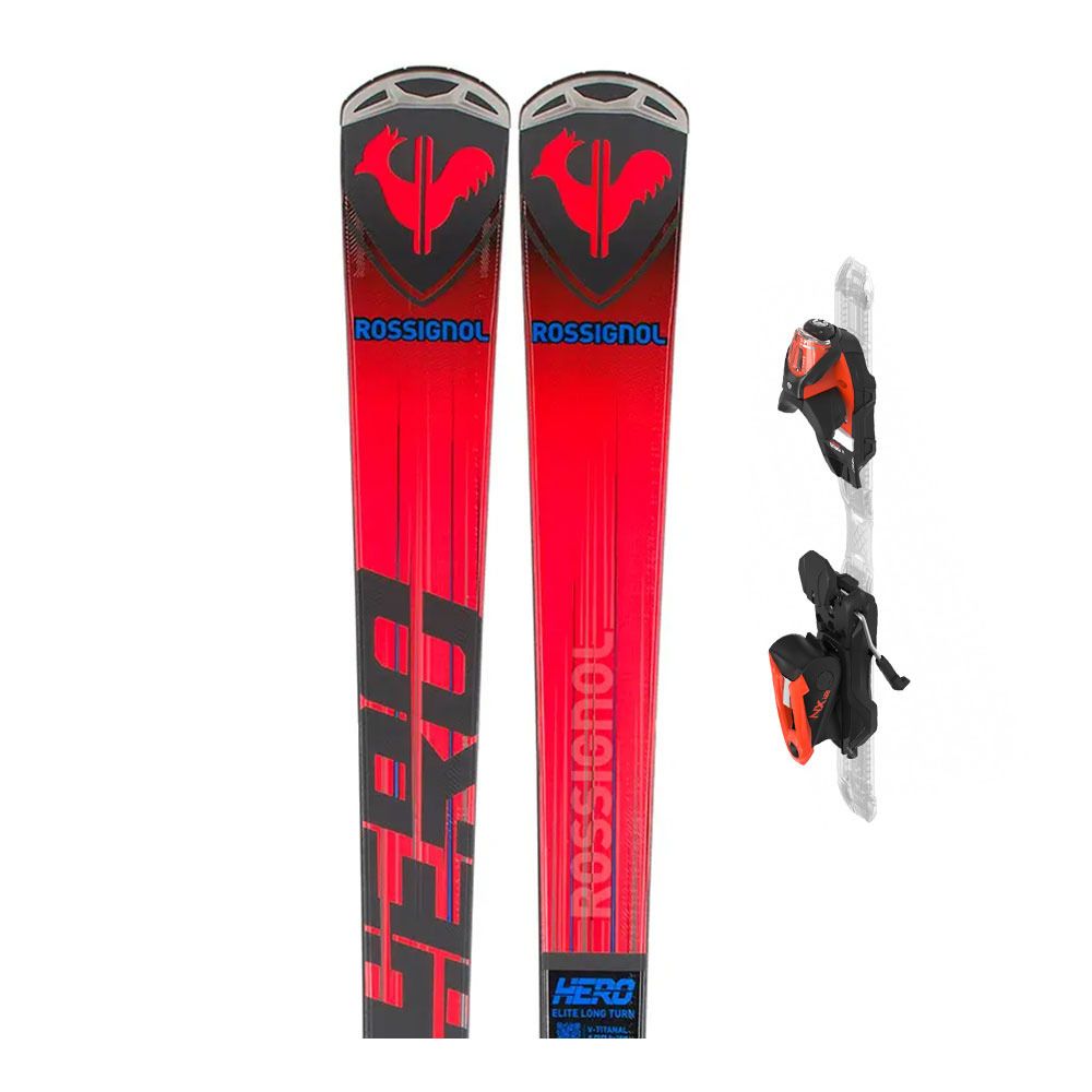 Rossignol HERO ELITE LT TI + NX 12 KONECT GW B80 - Skis racing + Fixations design