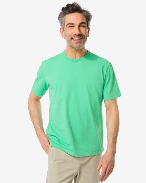t-shirt homme relaxed fit vert