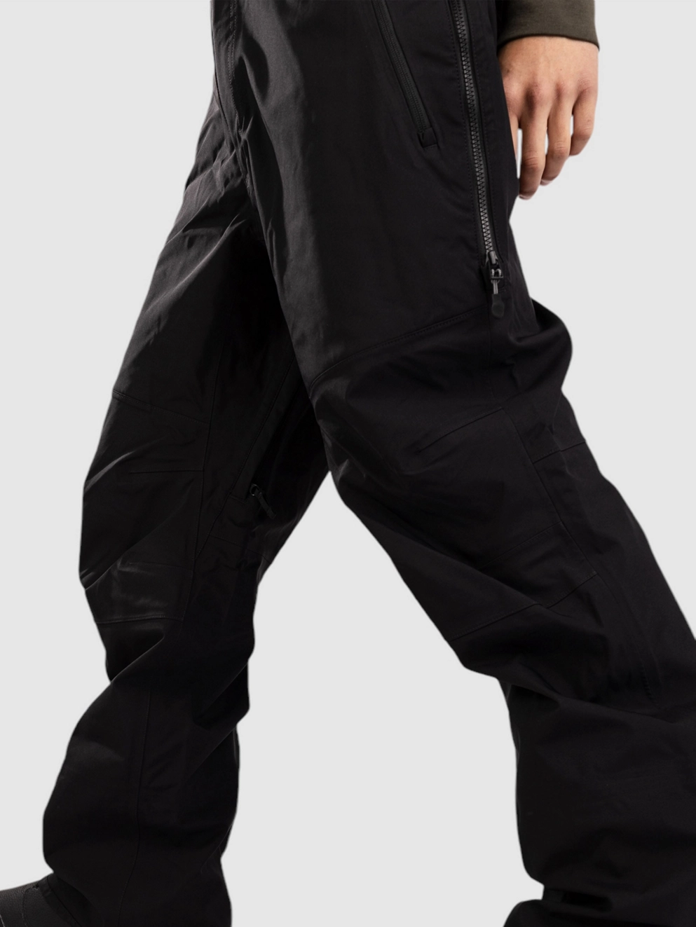Coal Strickland Bib Pants black