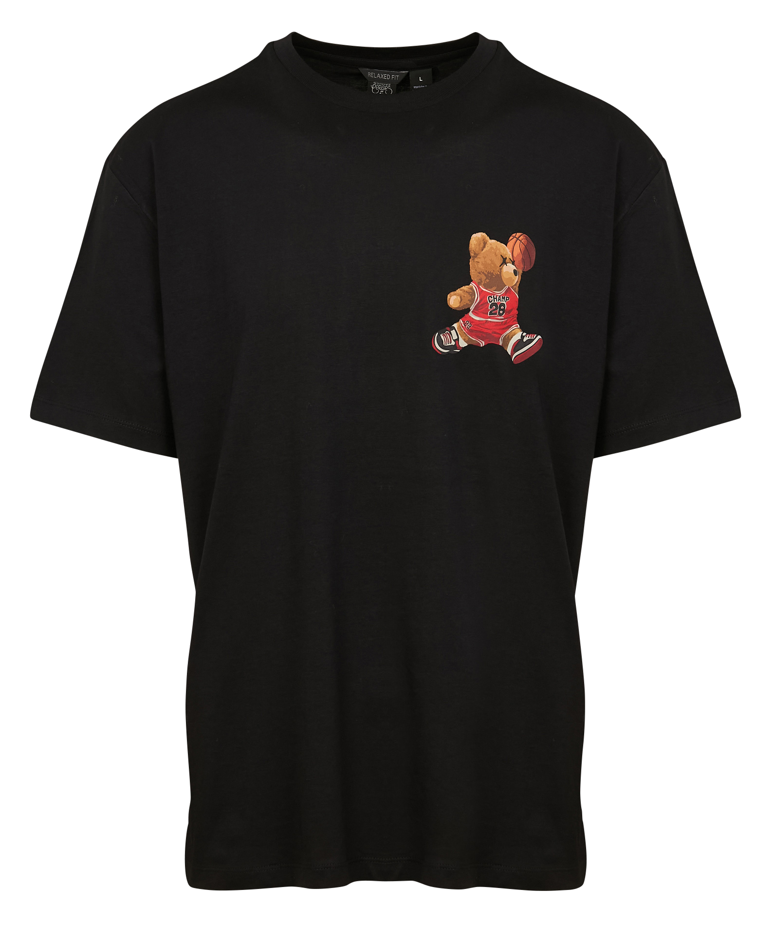 TORO - Tee-shirt col rond en coton | Noir