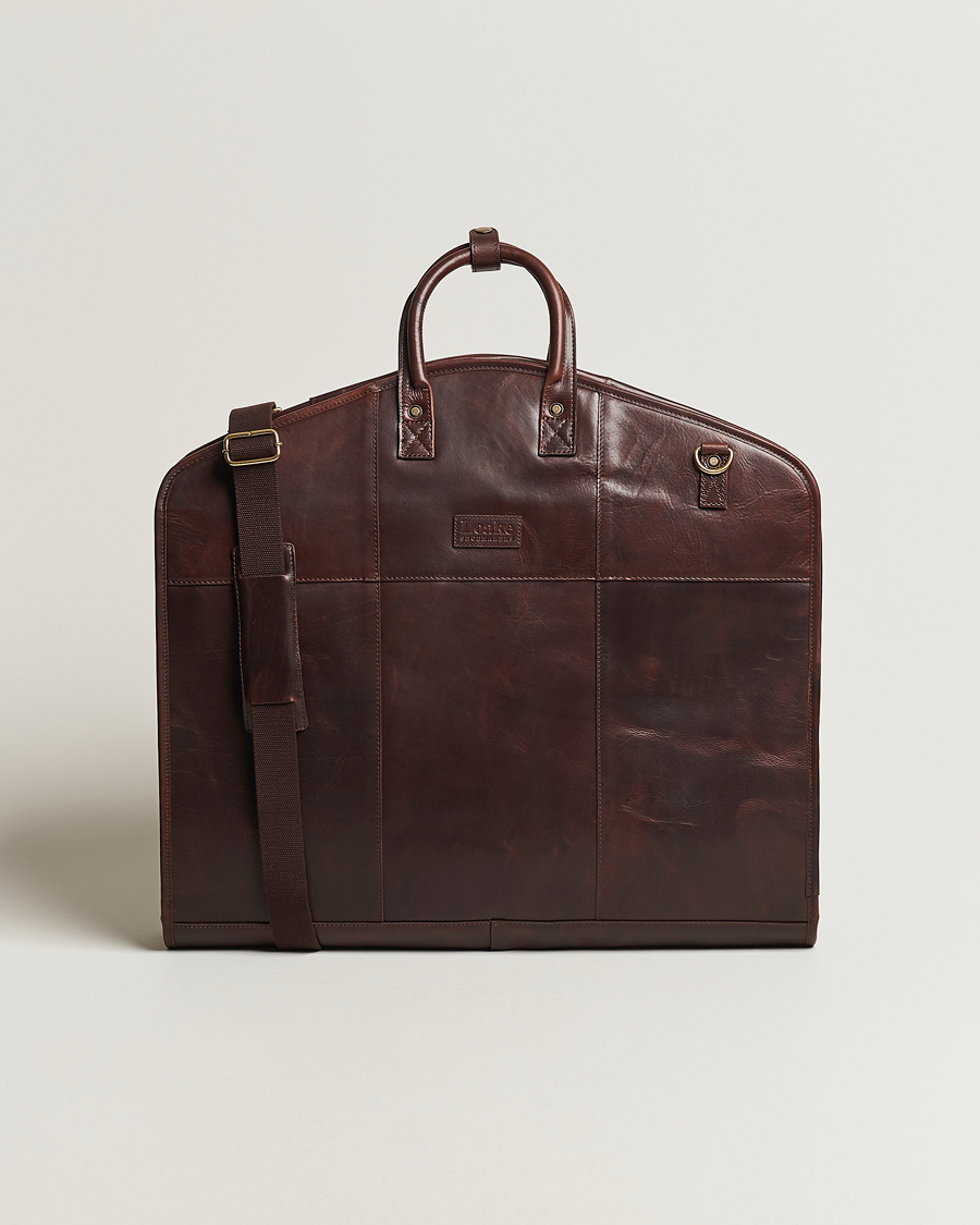 Loake 1880 London Leather Suit Carrier Brown