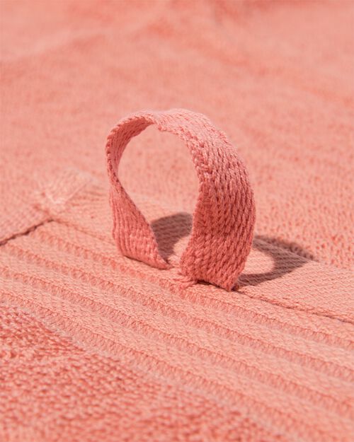 essuie-mains 50x50 coton rose