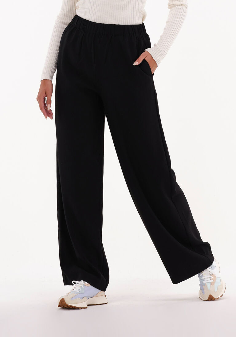 SELECTED FEMME zwarte selected femme wijde broek tinni-relaxed mw wide pant b