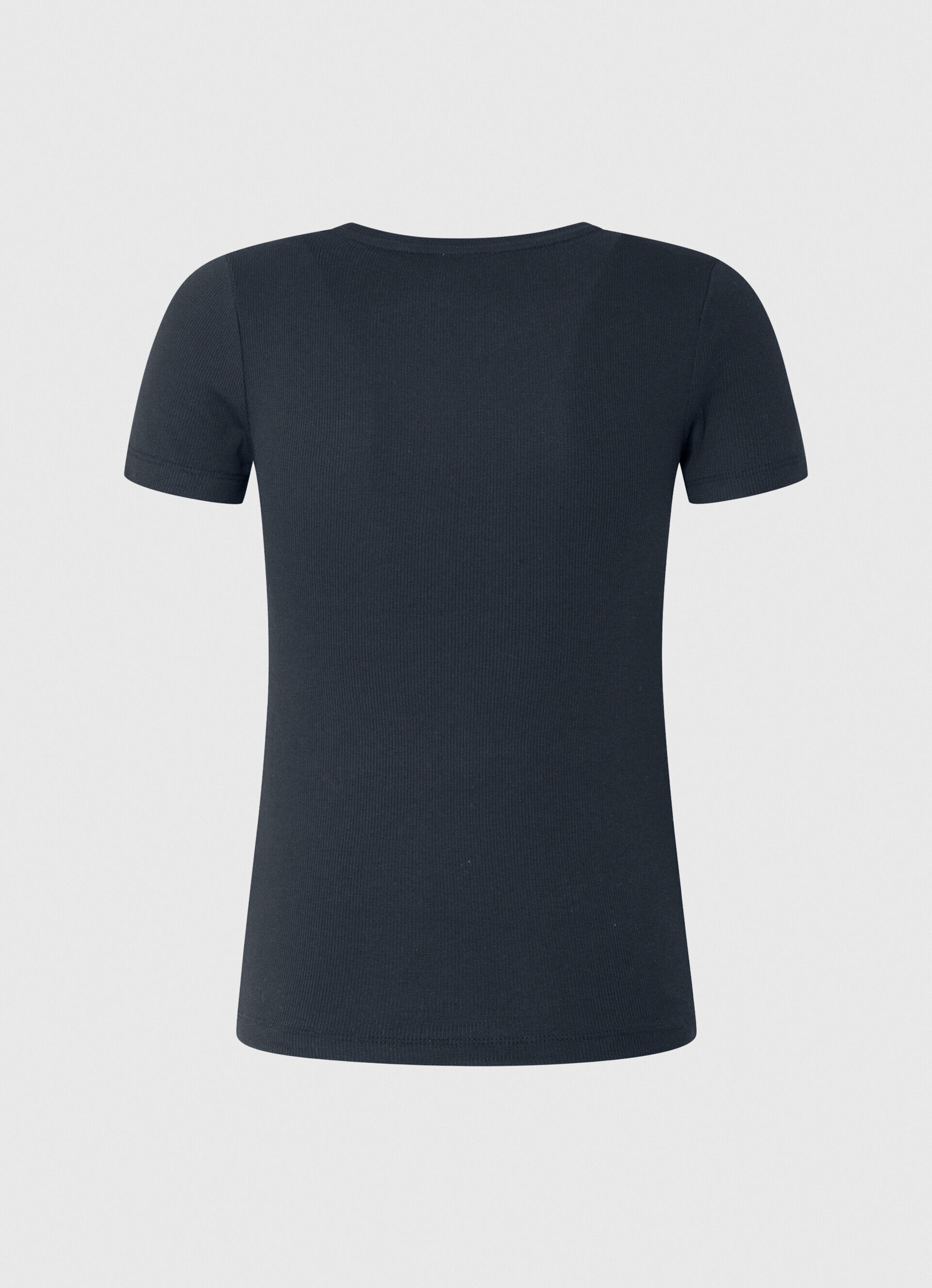 Camiseta de algodão com logotipo - azul dulwich