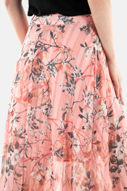 Jupe guess jeans vanna p6bq eucalyptus floral pr