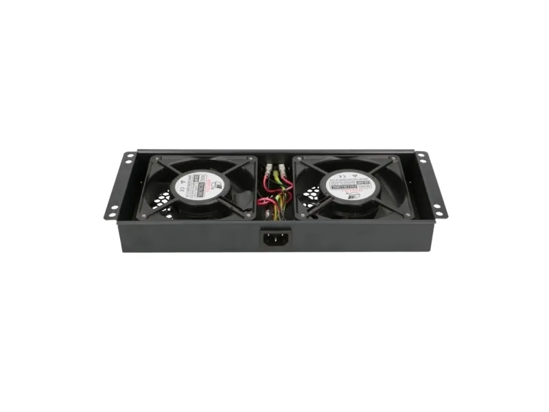 Extralink 2 FANS ROOF COOLING UNIT WITH CABLE TO THERMOSTAT, Køleventilator, Sort, Metal, 2 blæser(e), Vekselstrøm, 220 V