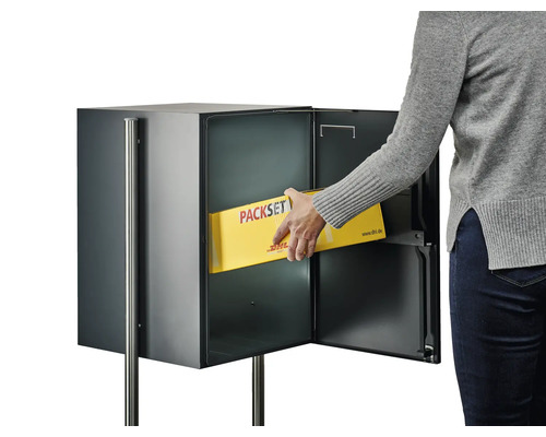 Burg Wächter pakketbox eBoxx EASY+ GV 645 ANT antraciet BxHxD 575/760/450 mm
