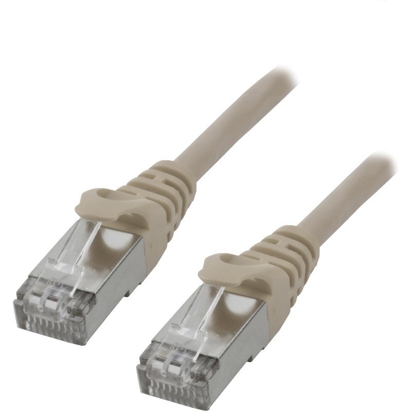 MCL CAT6 A F/UTP 0.5m câble de réseau Gris 0,5 m Cat6a F/UTP (FTP)