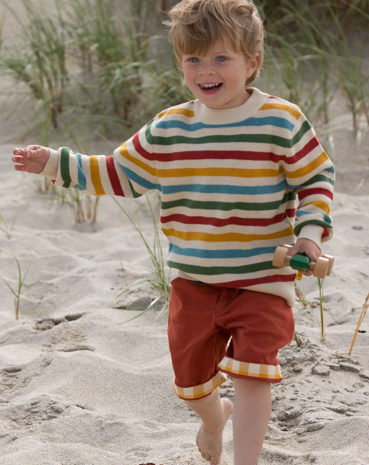 Strickpullover SUMMER RAINBOW gestreift in bunt