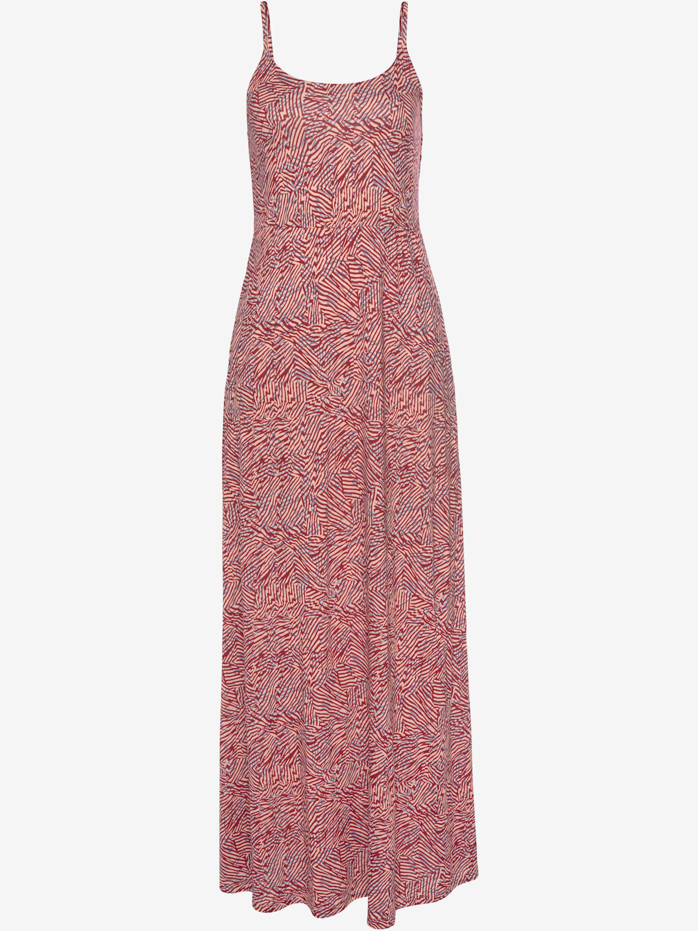 Robe longue encolure ronde