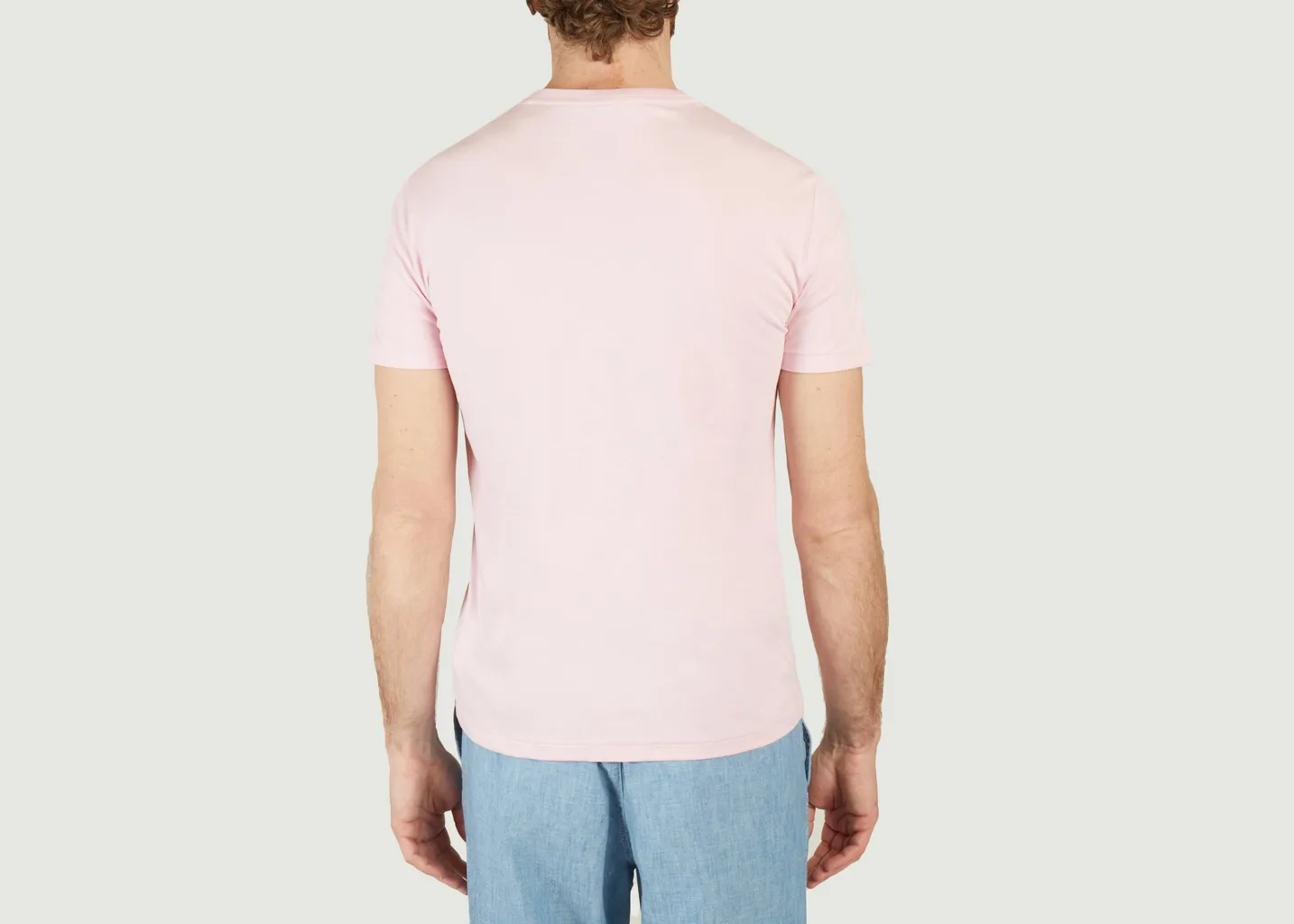 T-shirt ajusté à col rond en jersey Polo Ralph Lauren