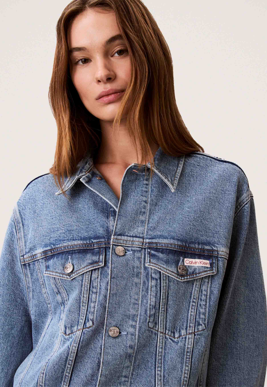 Calvin Klein Trucker Panama Denimjack
