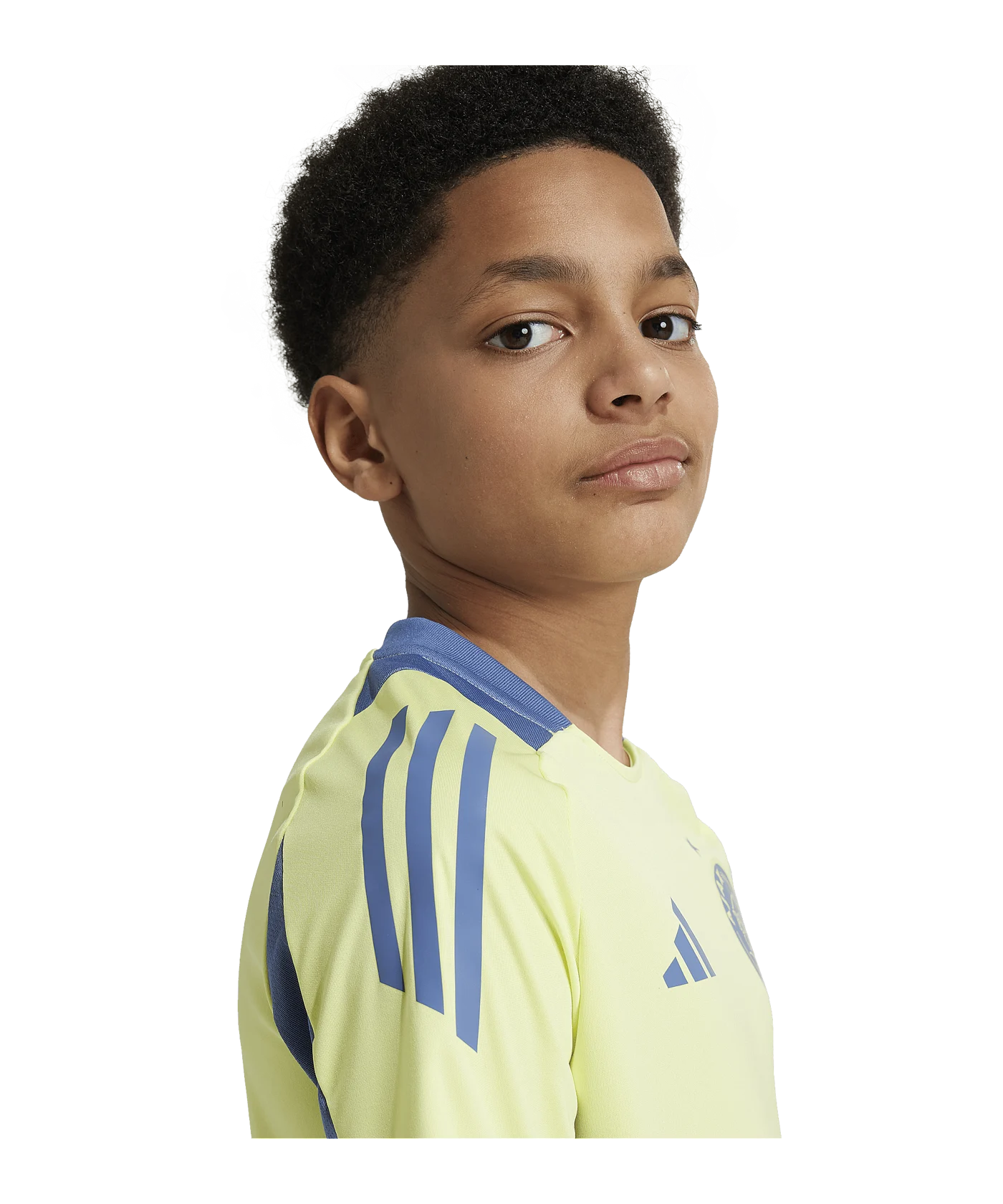 adidas Ajax Amsterdam Training T-Shirt Kids Gelb