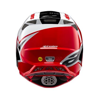 Casque cross Alpinestars SUPERTECH S-M10 - UNITE 2023 - Rouge / Blanc