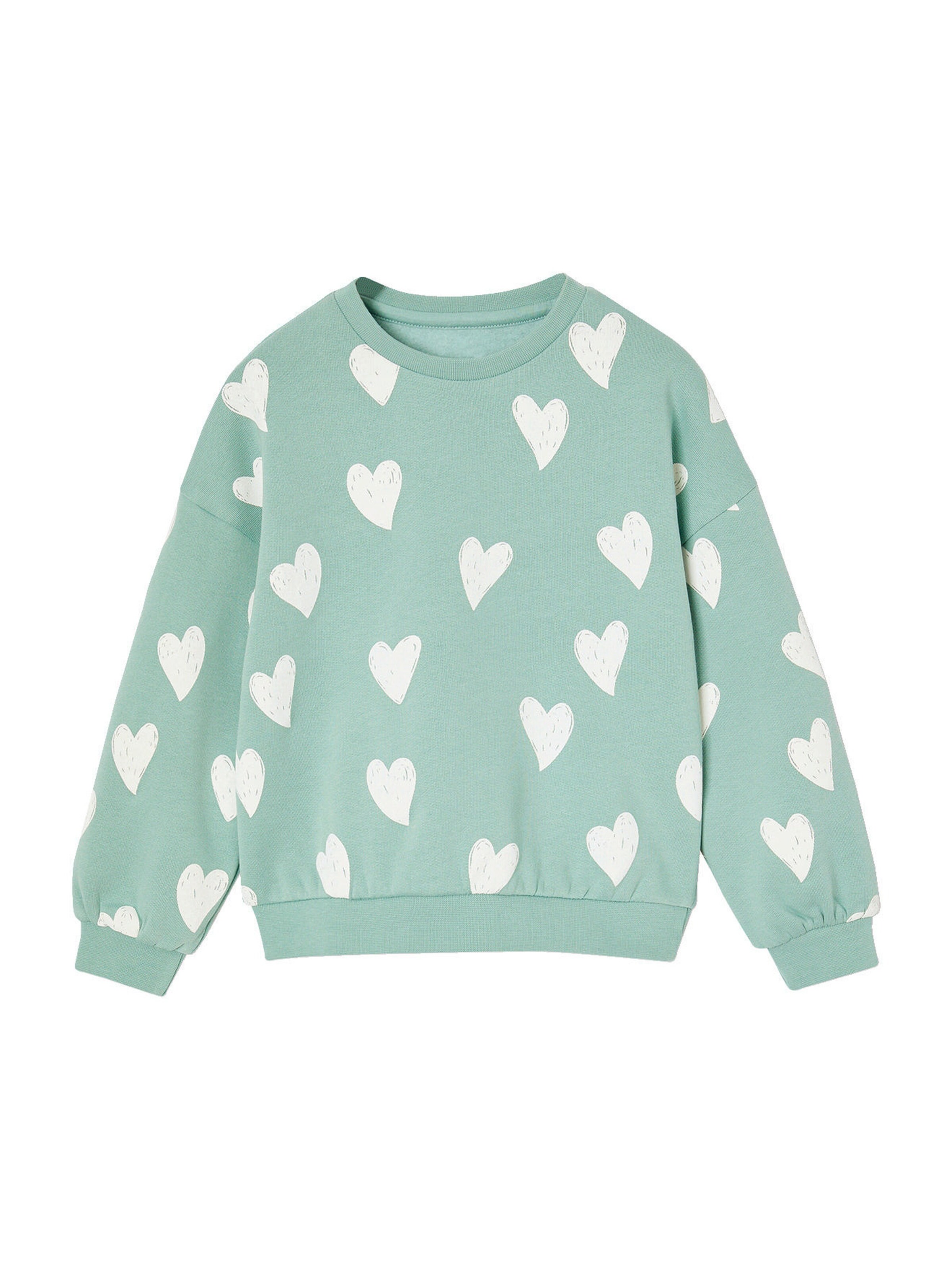 Vertbaudet Mädchen Sweatshirt graugrün
