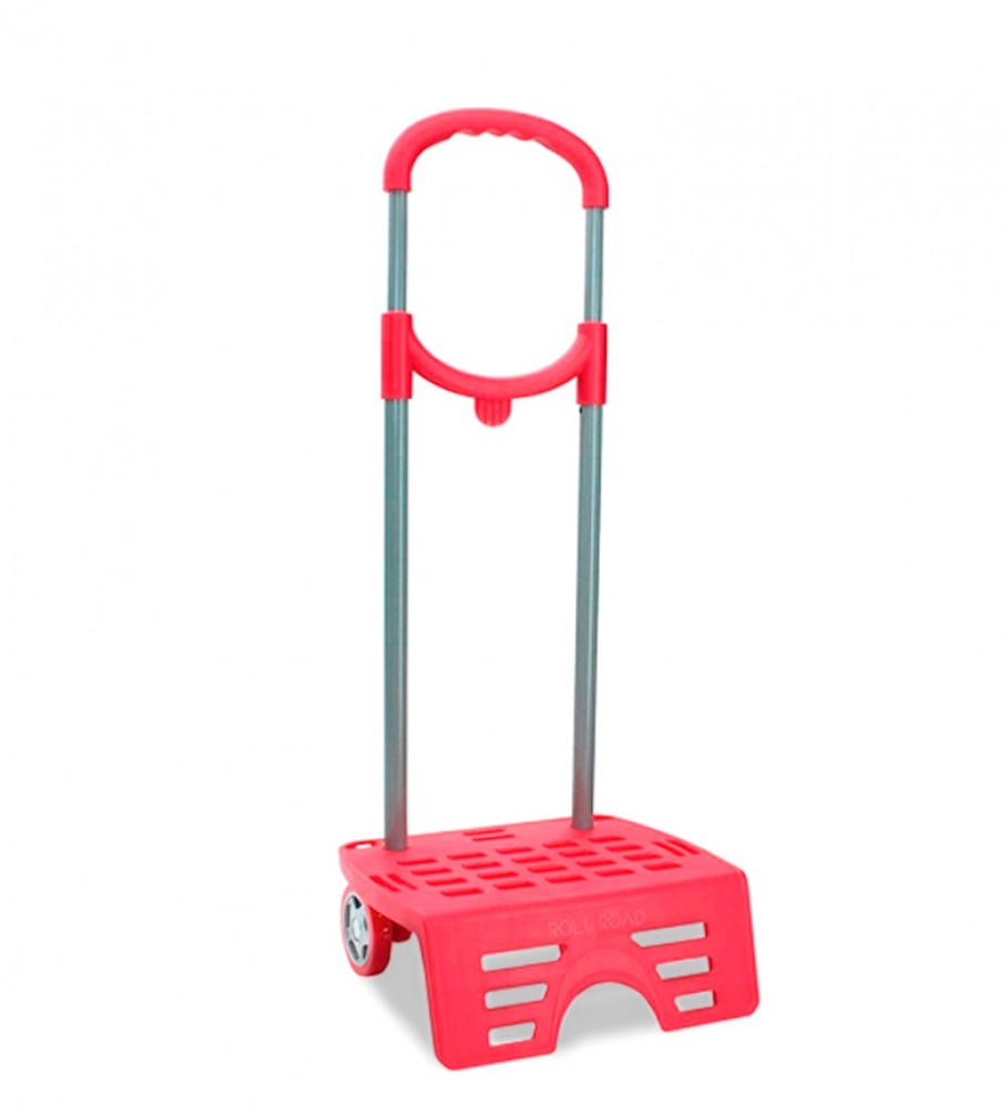 Carrinho escolar Movem Roll Road vermelho - 58x27x22 cm