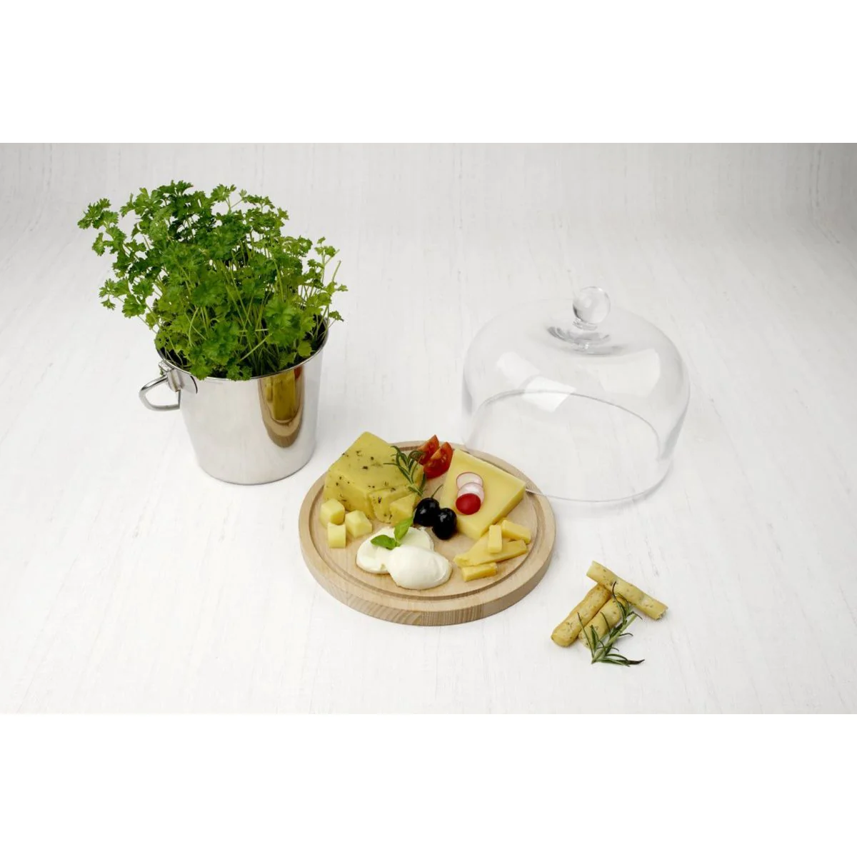 Cloche à fromage en verre 20 cm Eco Friendly