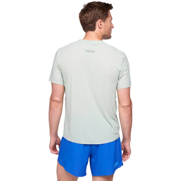 T-shirt trail HOKA ONE ONE AIROLITE RUN SHORT SLEEVE ALOE VERA