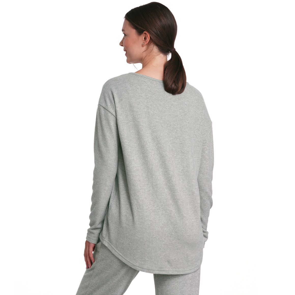 Gina Sports Damen Yoga-Relaxshirt in weicher Qualität oliv