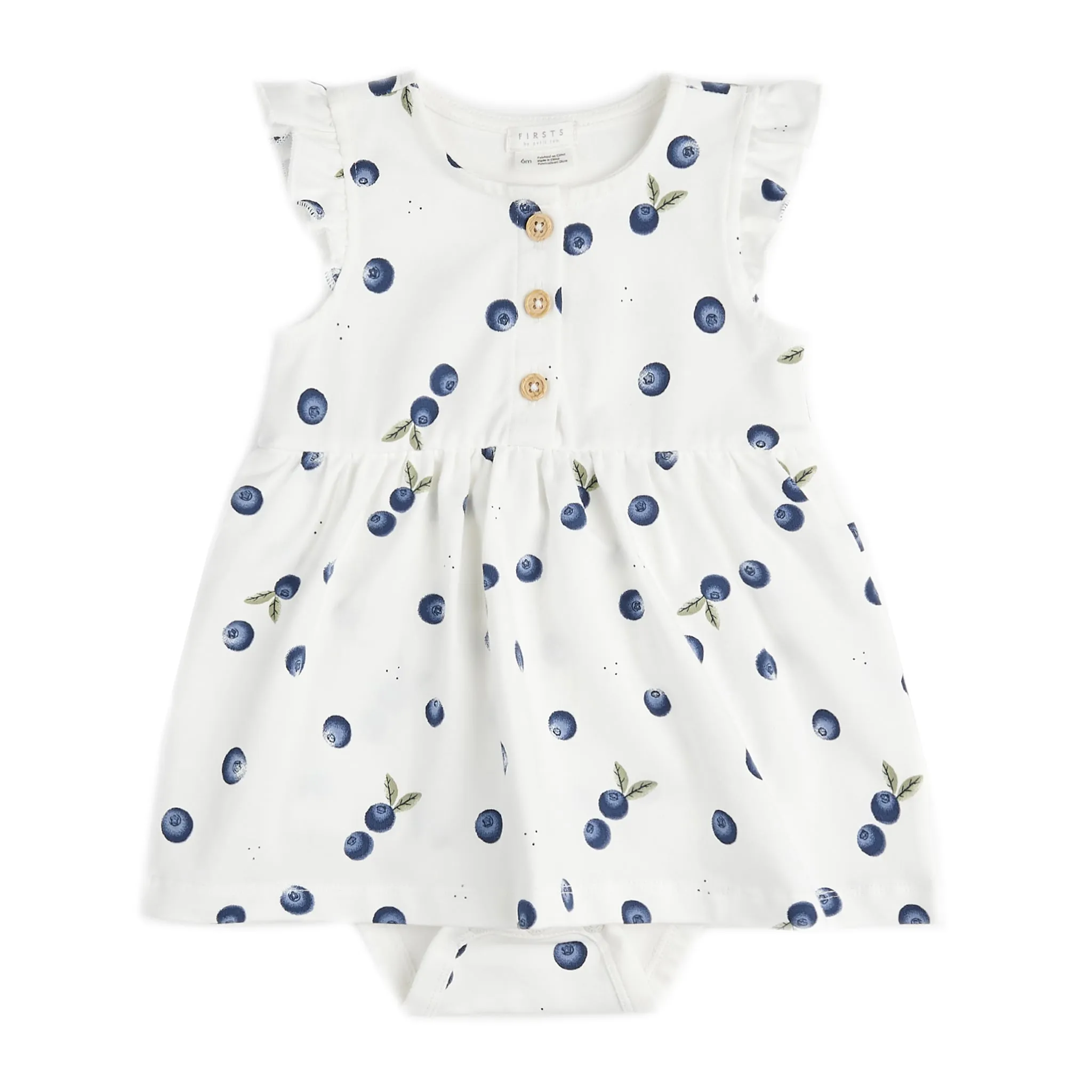 Firsts par Petit Lem Robe Bleuet 3-24mois