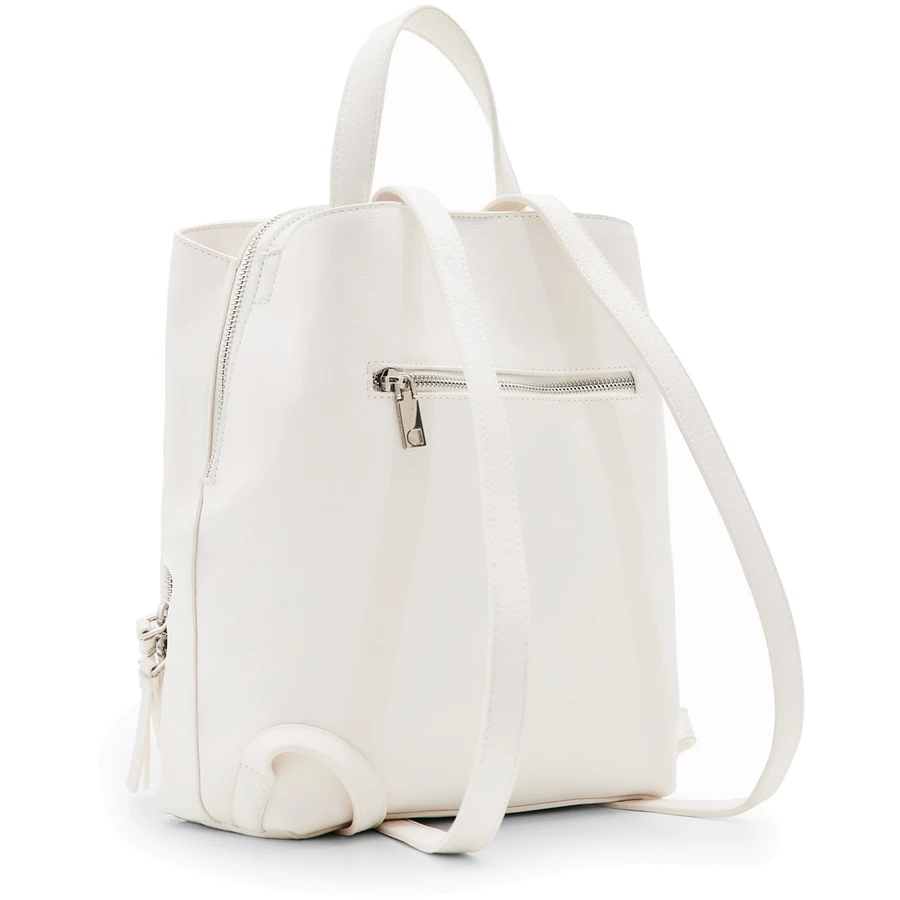 Desigual Half Logo 24 Sumy - Rucksack Mini 29.5 cm white