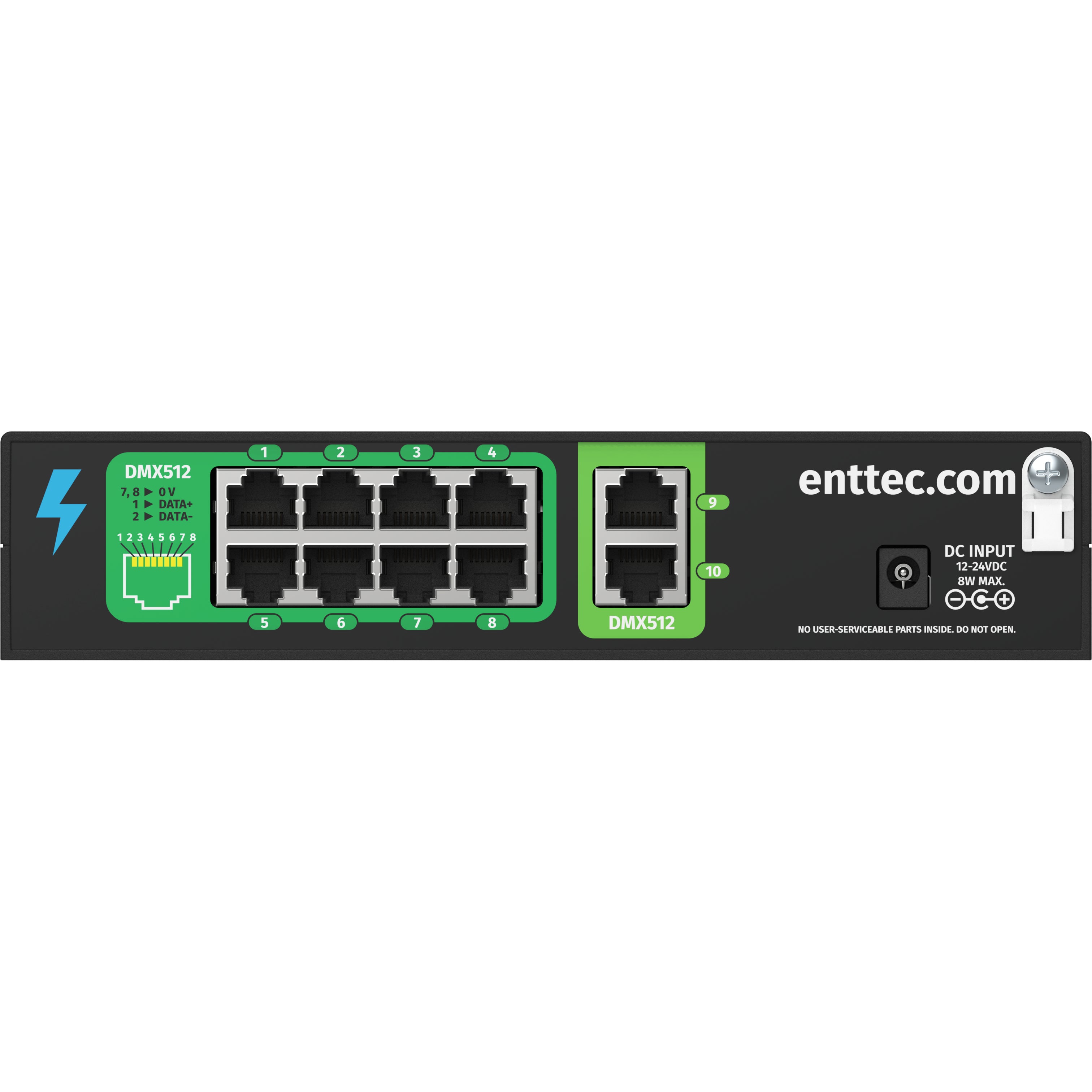 Enttec Storm 10 ethernet naar DMX converter