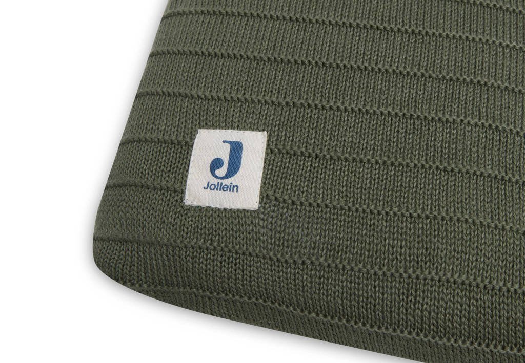 aankleedkussenhoes 75x85cm Pure Knit Leaf Green