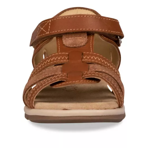Sandales MARRON CHARLIE & FRIENDS CUIR