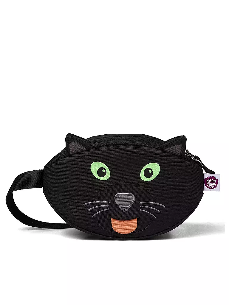 AFFENZAHN Gürteltasche Schwarzer Panther schwarz