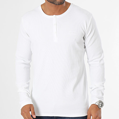 Tee Shirt Manches Longues Cosy 50501782 Blanc